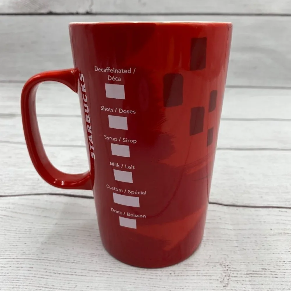 Starbucks 16oz Red Coffee Cup